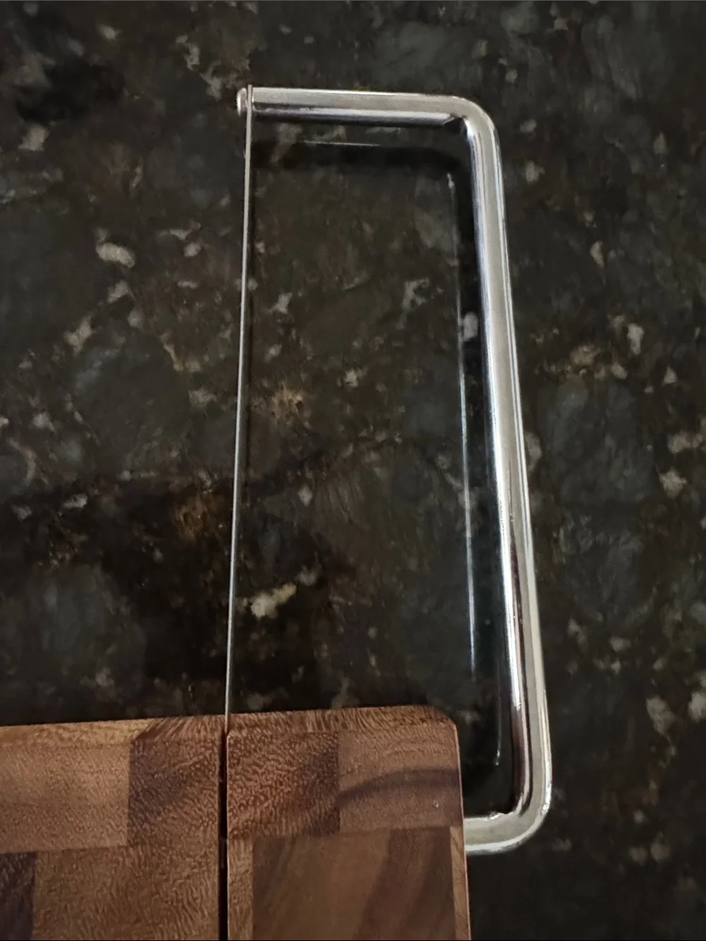 Ironwood Gourmet Walnut End-Grain Cheese Board with Built in Knife - New!